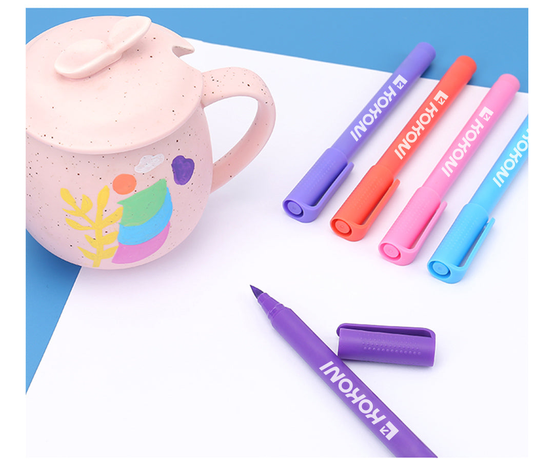 KOKONI 12 Colors Acrylic Paint Marker Set, Water Based, for 3D Prints Coloring