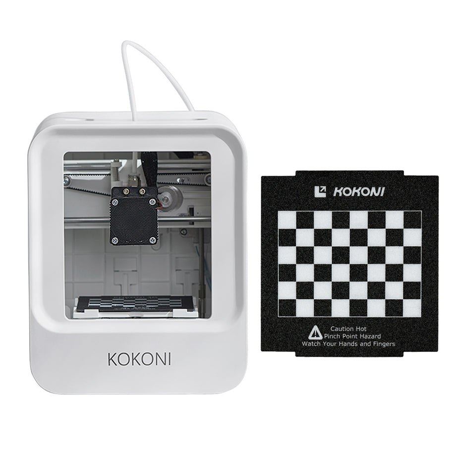 帶有磁性構建板的 KOKONI EC1 3D 列印機