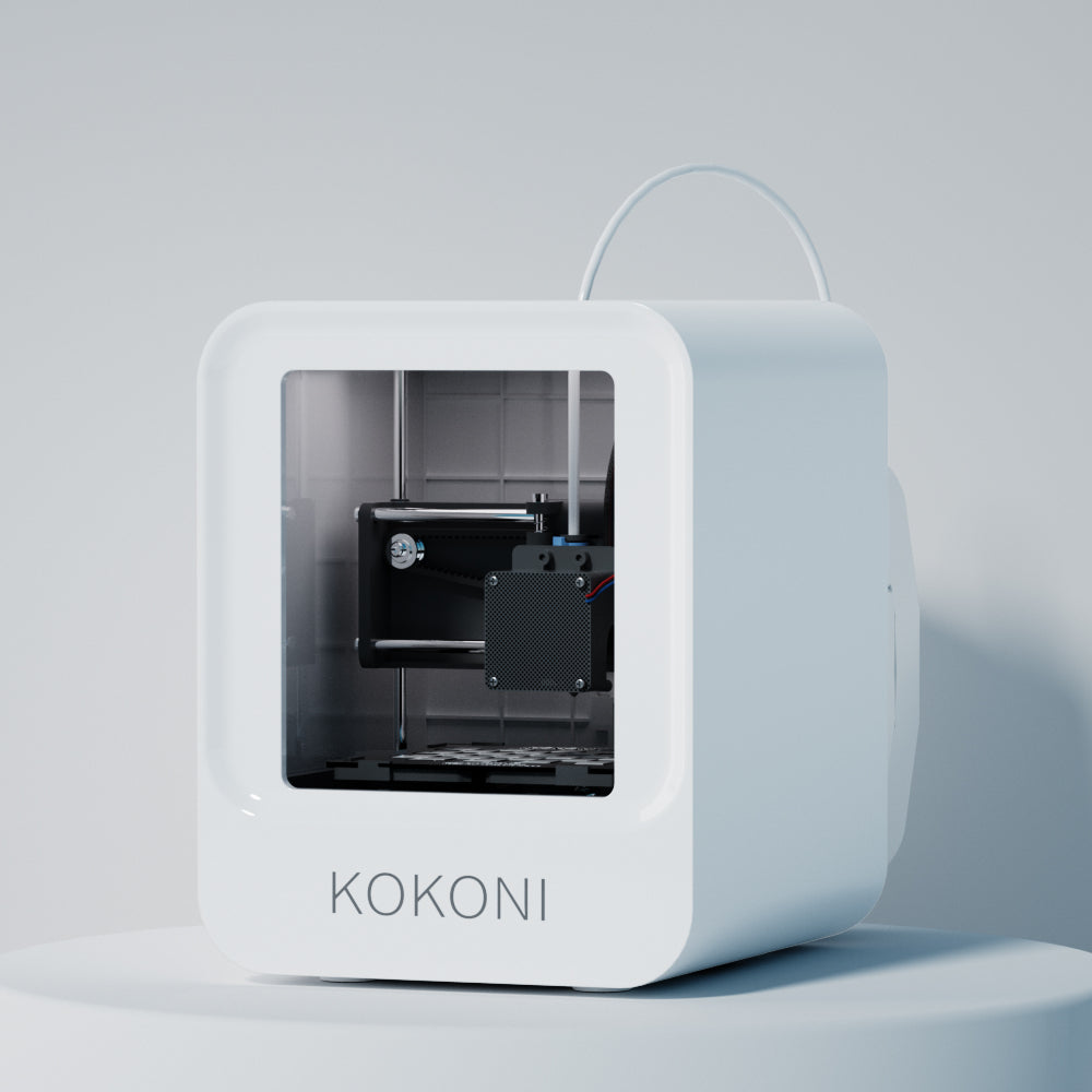 Deluxe Pack: KOKONI EC Series 3D Printer+ PLA Filaments+ Accessories ...