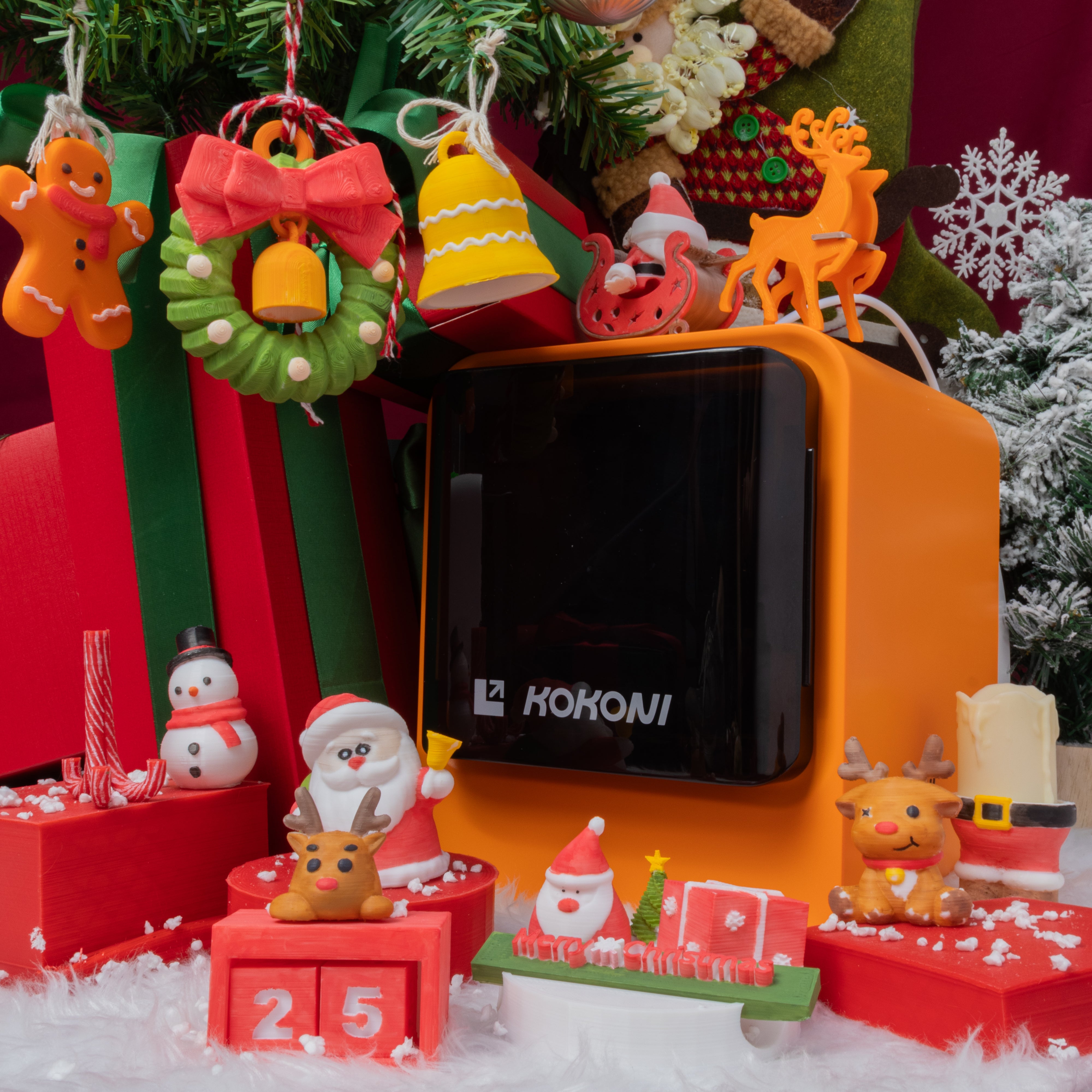 Decoration Pack：EC2 Plus Filaments Red/ Green/ Yellow