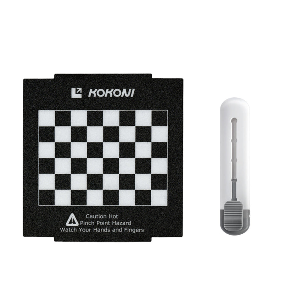 DIY Enthusiasts Accessories Pack: 2x White+ 2x Any Colors+ 2x Plates+ 1x Knife