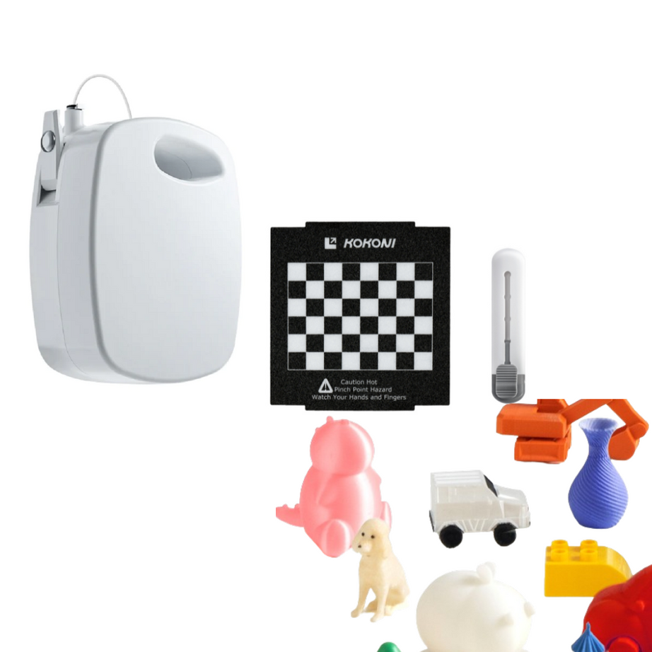 DIY Enthusiasts Accessories Pack: 2x White+ 2x Any Colors+ 2x Plates+ 1x Knife